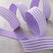 12 Pack: 1.5" x 10yd. Faux Linen Wired Thin Striped Ribbon by Celebrate It® Specialty